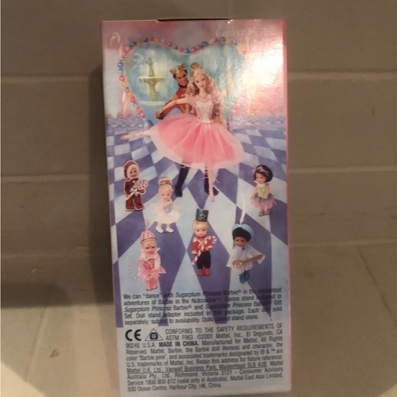 Vintage Barbie In The Nutcracker Kelly As Peppermint Girl Doll 2001 Mattel NEW - Picture 2 of 2